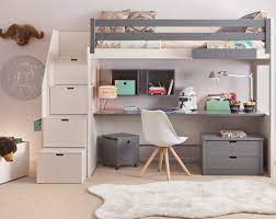 Un lit dressing gain de place avec des rangements de fille! Lit Mezzanine Avec Rangement Selection Des Meilleurs Modeles