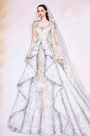 27 Bridal Ideas From Popular Dress Designers Wedding Forward Wedding Dress Illustrations Dress Design Sketches Wedding Dress Drawings
