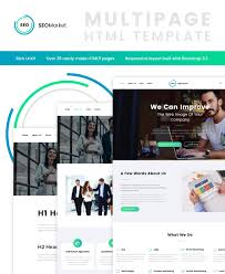 Seomarket Seo Marketing Agency Website Template / 12+ marketing agency website themes & templates. elegant studio