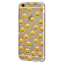 Check spelling or type a new query. Soft Gel Crystal Clear Transparent Emoji Tpu Skin Case Cover For Iphone 6 Iphone 6s Face With Stuck Out Tongue Walmart Com Walmart Com