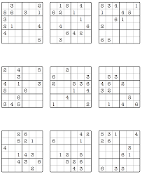 En partant des chiffres déjà inscrits, vous devez remplir la grille de manière à ce que : Http Cycle3 Orpheecole Com Wp Content Uploads 2013 02 Celyne Autonomie A4 Sudoku Pdf
