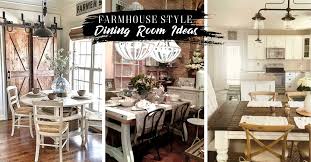 Farmhouse style dining room chairs. 20 Farmhouse Style Dining Room Ideas You Ll Want To Integrate Into Your Home