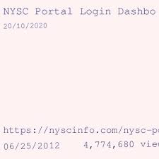 The national youth service corps official homepage is a place you can get news, and other updates about the scheme. Wszystkie Z Tych Nysc Portal 2020