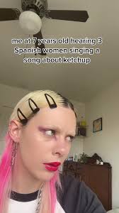 3 Spanische Singen Im Pink Grün Und Blau