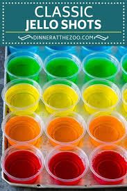 Jello Shots Recipe Shots Jello Vodka Dinneratthezoo Jello Shot Recipes Shot Recipes Easy Jello Shots