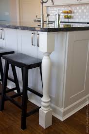 Our designs feature intricate carvings in various styles, and we also offer custom carvings. Home Improvement Adding Column Supports To Counter Overhang Plus Finished Kitchen Photos Make It And Love It