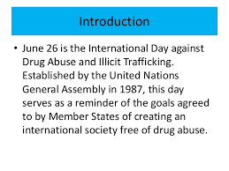 The campaign invites everyone to do their part, by taking a firm stance against misinformation and unreliable sources; International Day Against Drug Abuse And Illicit Trafficking 26th Ju