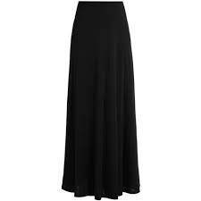 The Row Skavel Jersey Maxi Skirt 1 590 Liked On Polyvore Featuring Skirts Black Long Skirts Long Elastic Waist Skirt Jers My Polyvore Finds Jersey Maxi Skirts Jersey Skirt High Waisted Skirt