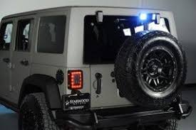 Rigid Industries Rear Light Mount For Off Road Rear Flood Light On Jeep Wrangler Unlimited Jeep Wrangler Jeep Accessories Jeep Truck