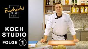 Nun auf dem koenig grill von beiden seiten ca. Zanderfilet In Kartoffelkruste Zurheide Kochstudio Folge 1 Youtube
