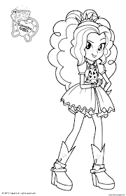 Little pony equestria girls coloring pages. Equestria Girls Princess Coloring Pages Printable