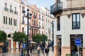 Discover and book sevilla city tours by bike on tripadvisor. Sevilla Spain Anuary 13 2018 Street View Of Downtown In Sevilla City Spain Stock Photo Picture And Royalty Free Image Image 96341196