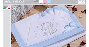 Completo 3 Pezzi Lenzuola Per Culla E Carrozzina Amazon It Prima Infanzia Bambino Italiano Prima Infanzia Lenzuola