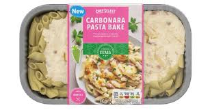FoodAlert Recall of a batch of Chef Select Carbonara Pasta Bake due to  missing use-by date. https://ow.ly/MmXB50YGUJE