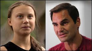 'chatting with roger federer after training was.', says young atp star. Rogerwakeupnow Federer Grateful To Young Climate Activist Greta Thunberg S Criticism Over Climate Crisis