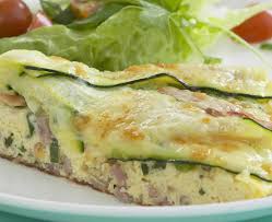 Flan De Courgettes Jambon Et Mozzarelle Au Thermomix Flan De Courgette Recette A Base De Courgette Recettes De Cuisine