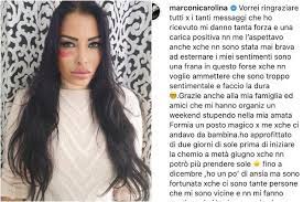 Dopo la prima chemioterapia, la marconi si mostra serena, sorride e condivide con gioia una lettera che le è arrivata dai fan. Carolina Marconi Ha Un Tumore Al Seno Questo E Il Mio Ultimo Sole Prima Dell Inizio Della Chemio