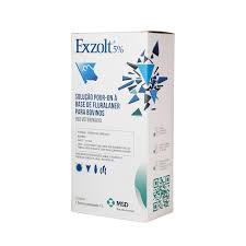 EXZOLT 5% POUR-ON1L - Antiparasitário - carrapatos, moscas-dos-chifres,  bernes e bicheiras - Farmácia da Vaca - Farmácia Veterinária, Medicamentos  e Mais