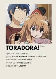 Toradora! poster minimalist | Toradora, Anime films, Awesome anime