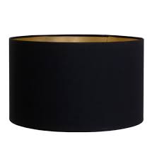 1838, in the meaning defined at sense 1. Abat Jour Cylindrique Coton Noir Et Or O25 Cm Redalum Noir Bhv Marais