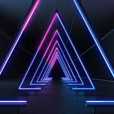 Abstract 3d Render Background With Glowing Light Line In Minimal Design For Product Display Blue Neon Lights Neon Backgrounds Pink Neon Lights