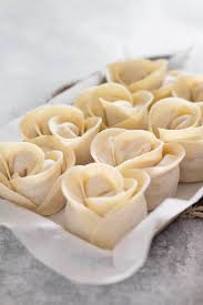 Dumpling Recipe Rose Shaped Recipe Recipes Food Japanese Cooking