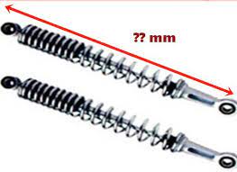 Shockbreaker shock belakang honda beat fi scopy fi vario 125 150 k2 kz. Ukuran Shock Belakang Motor Matic Roseevearck