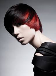 Large Image Of Short Black Straight Hairstyles Provided By Paul Mitchell Picture Number 18397