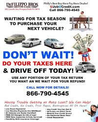 Drive Home With Your W2 File Your Taxes With Us Defilippo Buy Here Pay Cars