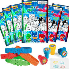 Check spelling or type a new query. Party Favors 6 Take Play Coloring Play Packs 12 Super Hero Stampers 12 Superhero Sayings Bracelets 1 Pj Masks Party Favor Set Toys Games