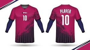 Football Jsersey Template Soccer Club Uniform T Shirt Front And Back View Vector Premium Download Sports Tshirt Designs Sport T Shirt Soccer Jersey