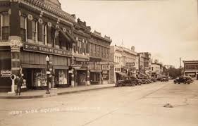 West Side Of The Square Neosho Missouri 1930s Neosho Neosho Missouri Missouri