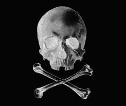 Pngkit selects 107 hd skull crossbones png images for free download. Skull And Crossbones Inverted Print 4425599 Framed Photos