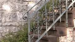 Find a store or request a quote online today! Concrete Steps With Metal Railings On Th Stock Video Pond5