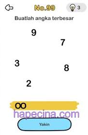 Sep 17, 2020 · simak kunci jawaban tts pintar level 91, 92, 93, 94, 95, 96, 97, 98, 99, 100 lengkap dan update di cademedia.com Jawaban Brain Out Level 91 92 93 94 95 96 97 98 99 100 Gambar