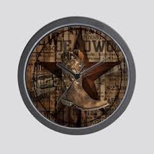 Maybe you would like to learn more about one of these? Western Star Wall Clocks Cafepress