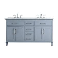Give An Uncluttered Look To Your Home With Stufurhome Leigh Double Sink Bathroom Vanity In Gre Double Sink Bathroom Vanity Bathroom Vanity Double Sink Bathroom