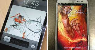 Tap an image you want to use as your wallpaper. 22 Creative Ways To Fix Your Broken Phone Screen Bored Panda