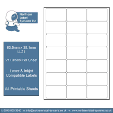 This ryman address labels p21 pack contains 100 a4 sheets, each containing 21 these p21 ryman address labels are ideal for business users as they give letters. A4 Labels With 21 Labels Per Sheet Northern Label Systems Northern Label Systems