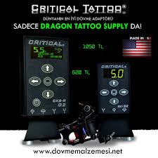 Dunyanin En Iyi Dovme Adaptor Markasi Critical Turkiye De Sadece Dragon Tattoo Supply Stoklarinda Dragon Tattoo Dovme
