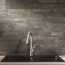 Working around switches, outlets and other details is a breeze with aspect peel & stick tiles. Aspect 6 X 24 Inch Iron Slate Peel And Stick Stone Backsplash Overstock 11910657