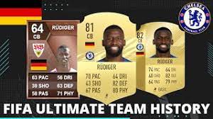 Sadly crossing is borked in fifa 20, but these guys still have value when it comes to cutting inside kicking things off as the best young winger in fifa 20, without a shadow of a doubt, is jadon sancho. Rudiger Fifa Ultimate Team History Fifa 13 Fifa 21 Youtube