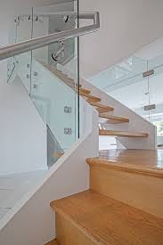 Deck handrail solutions for flexible design. Residential Glass Railings Modern Staircase Tampa By Bella Stairs Llc Houzz