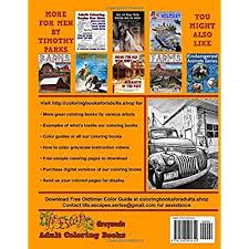 You will find in our old school image gallery : Buy Oldtimer Grayscale Adult Coloring Book For Men 43 Oldtimer Images Of Vintage Rustic Cars Trucks Tractors Tools Motorcycles And Other Things For Men To Color Paperback May 1 2017 Online In Germany 154640161x