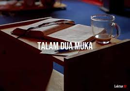 Talam dua muka updated their cover photo. 2 Arti Talam Dua Muka Di Kamus Besar Bahasa Indonesia Kbbi Lektur Id
