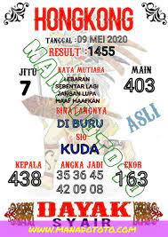 Kode Syair Hk Pools Hari Ini Sabtu 09 Mei 2020 Fakta Matematika Sydney Permainan Angka