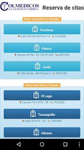 Is an enterprise in colombia, with the main there are currently 490 (2020) people employed by laboratorio clinico colmedicos ips s.a.s. Colmedicos Solicitud Citas For Android Apk Download