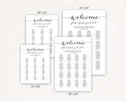 Wedding Seating Chart Template Seating Chart Ideas