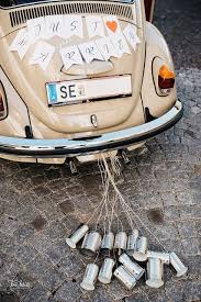 Hochzeit Wedding Hochzeitsauto Wedding Car Auto Vw Kafer Justmarried Just Married Wimpelkette Dosen Dosen A Hochzeit Auto Hochzeitsauto Hochzeit