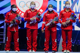 Gymnasts olympic champions but what else do you know about the #artistic #gymnastics competitors team usaподлинная учетная запись @teamusa. Tokyo Olympics Usa Gymnastics Explains Grace Mccallum Mykayla Skinner Decision Deseret News